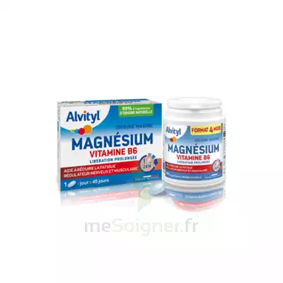 Alvityl Magnésium Vitamine B6 Libération Prolongée Comprimés Lp B/45 à Noisy-le-Sec